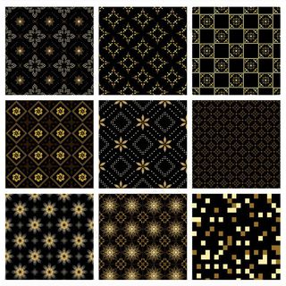 古典花纹底纹边框矢量素材