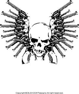 恐怖 骷髅设计素材