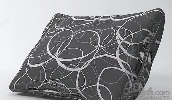 3D靠枕模型