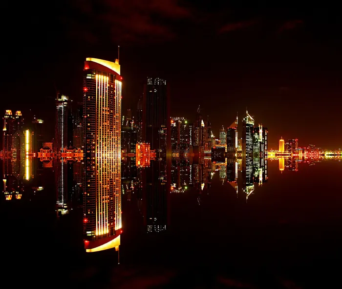 美丽迪拜风景