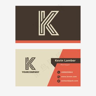 简洁大气创意名片