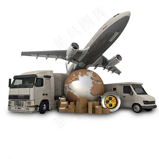 快递车图片