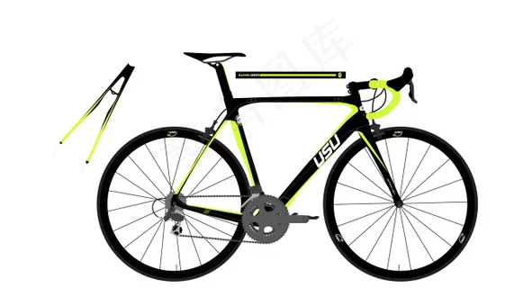 USU碳纤维公路车 USU碳纤维公路车