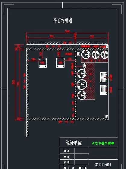 食品车间平面布置图