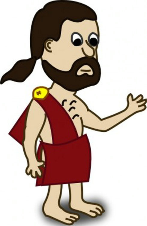 漫画人物TOGA剪贴画