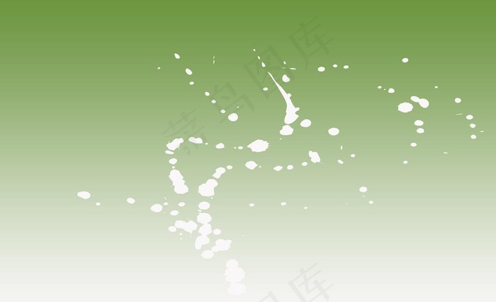 水滴绿色背景图片
