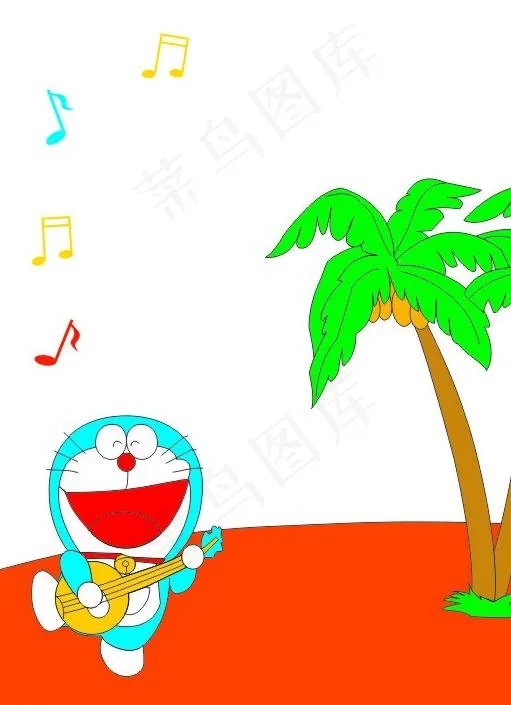机器猫 移门图片cdr矢量模版下载