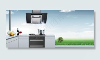 立体式厨房图片