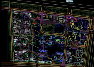 小区规划 居住小区规划图