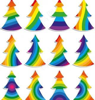 创意圣诞树图片