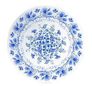 传统文化中国风古典青花瓷PNG免扣...