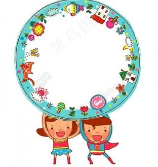 卡通儿童插画图片