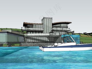 现代主义风格别墅3层