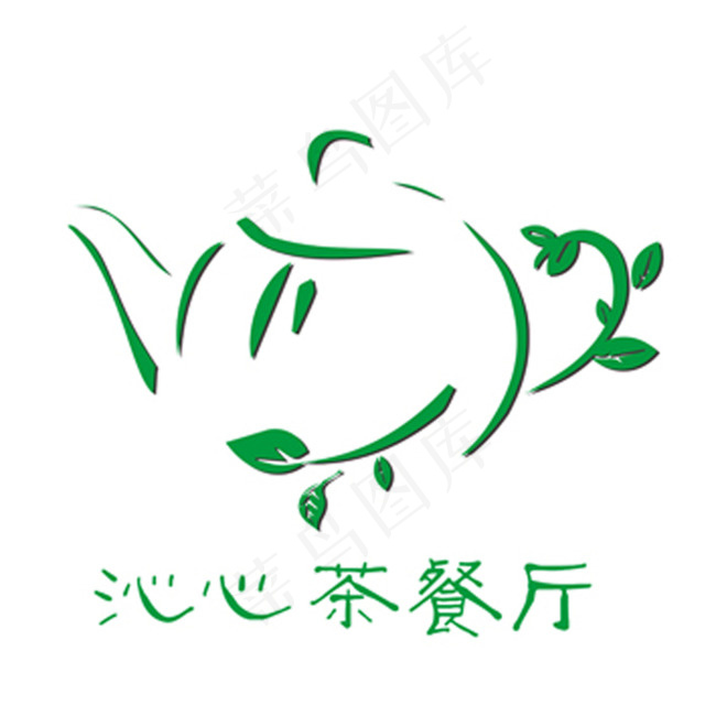 茶餐厅设计ai矢量模版下载