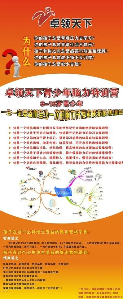 青少年易拉宝图片