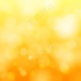 黄色幻彩背景矢量图