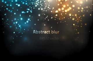 璀璨星光矢量素材