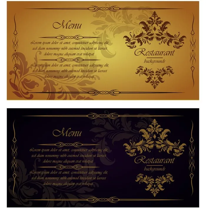 欧式花纹背景图片eps,ai矢量模版下载