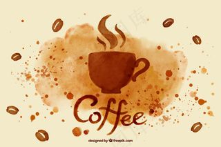 黄色背景矢量图