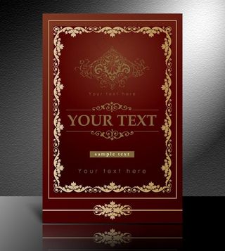 欧式底纹边框图片