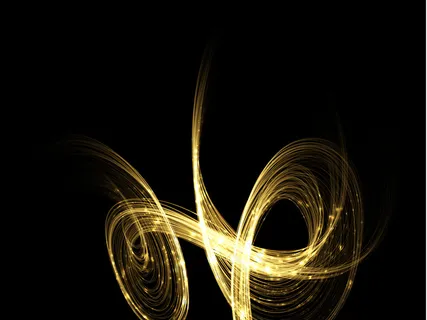 设计元素背景素材商务黄色光束光线效...