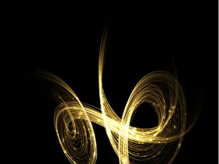 设计元素背景素材商务黄色光束光线效...