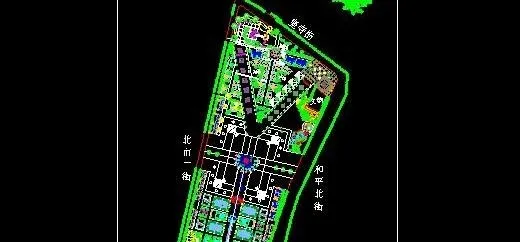 某商业街规划设计图