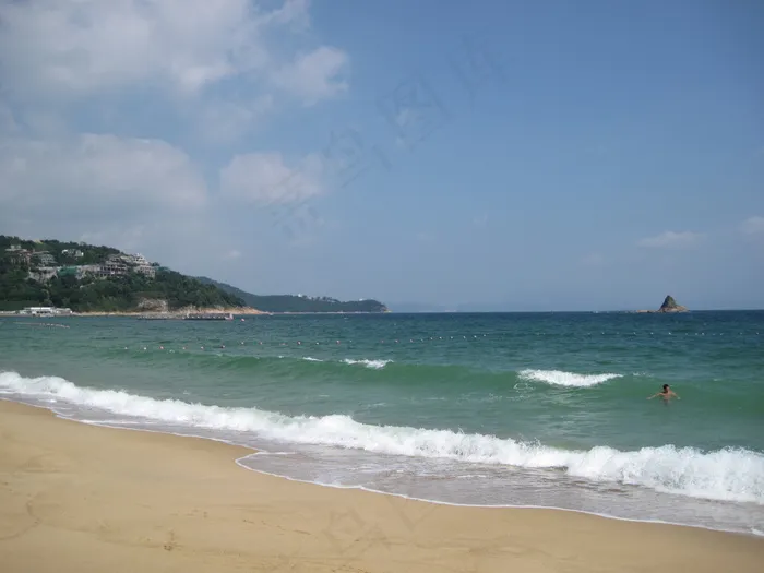 大梅沙海滩图片