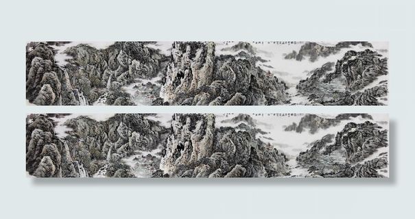 山水风景画图片