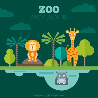 卡通狮子矢量设计