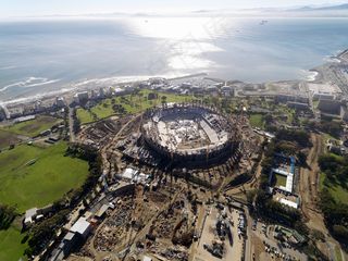 南非世界杯足球场图片