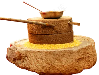 五谷杂粮黄小米海报粮食免扣透明PN...