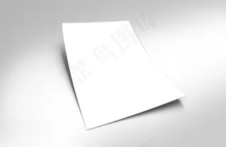 一张立体白纸