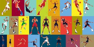 篮球世锦赛卡通人物图片