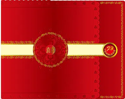 结婚邀请函素材