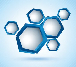 三维立体创意背景矢量素材