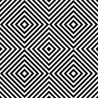 黑白线的几何背景