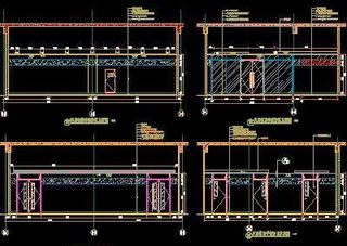 四层核医学候诊区立面图-门诊、急诊...