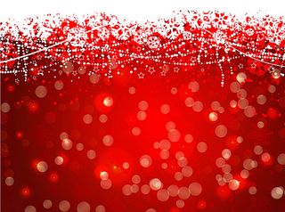 雪花光晕背景图片