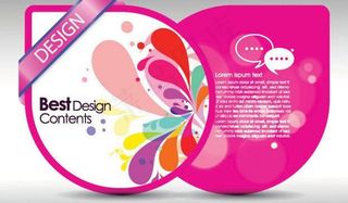 动感背景矢量素材图片