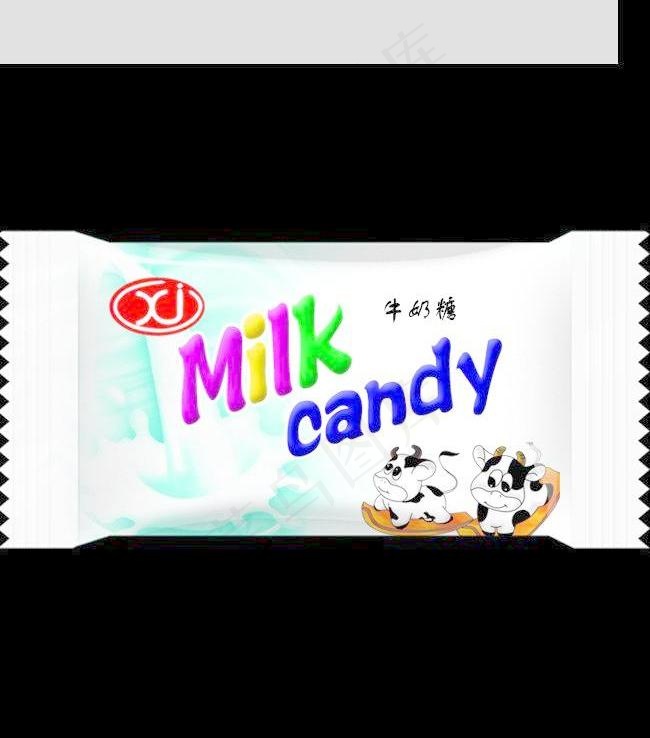 牛奶糖图片psd模版下载