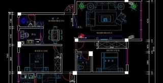 三室两厅全套装修图纸