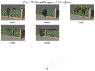 植物公园植物公园设备园林艺术素材公...