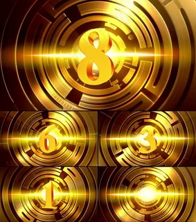 大气金色转盘倒计时视频 大气金色转盘倒计时视频