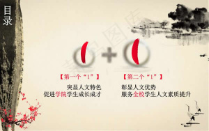 学院简介ppt模板预览图