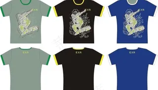 欧美潮流t恤1图片