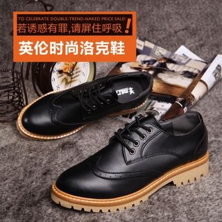 潮流男士英伦风鞋子直通车设计