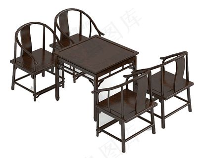 桌椅素材
