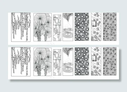 移门玻璃图案图片