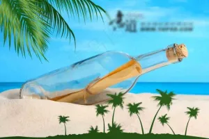 酒瓶中的信